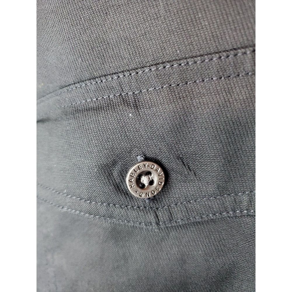 Harley Davidson Men's Large L 2013 110th Anniversary Black Mechanic Shirt S/S - Picture 5 of 5